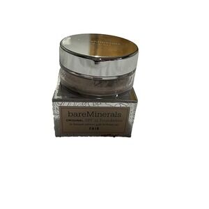 Bare Minerals Original SPF 15 Powder Foundation Limited Edition‎ Fair .28 oz/8g